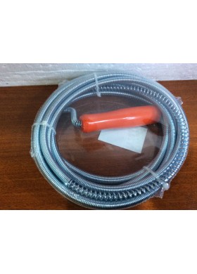 Desatascador muelle cañerías 3 mts.